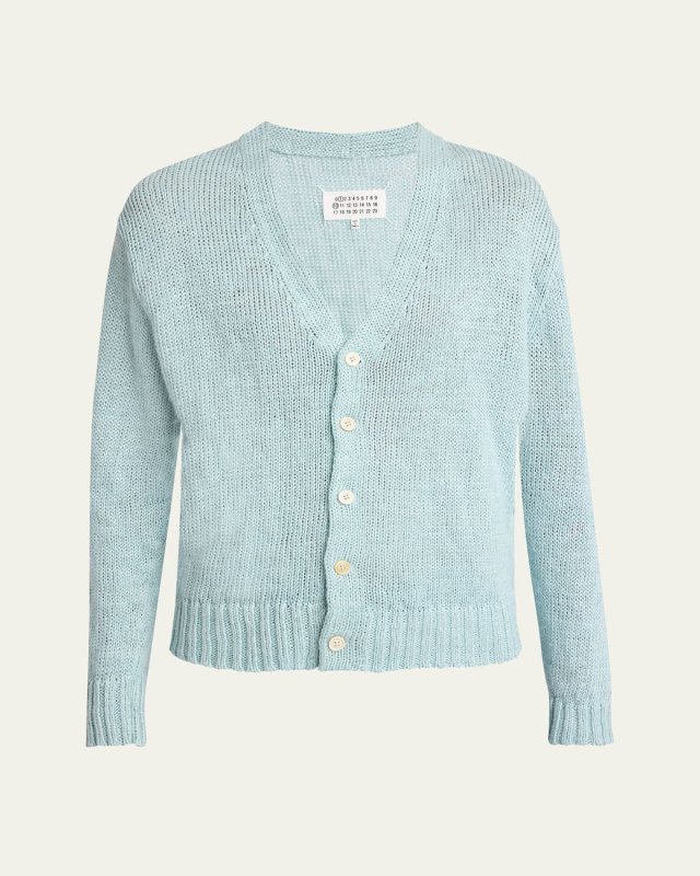 V-Neck Hemp Cardigan